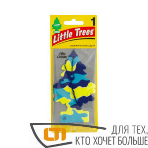 Ароматизатор елочка LITLE TREES пина колада