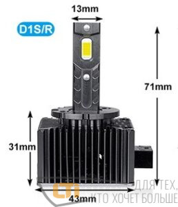 Светодиодные лампы D1 HID to LED