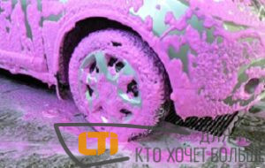 Автошампунь бесконтактный GRASS - ACTIVE FOAM PINK