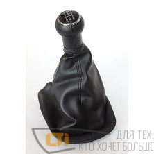 VW PASSAT B5 Ручка-чехол на КПП черная с рамкой (5 передач)