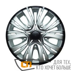 Колпак декоративный "Лион + " 16 карбон" .