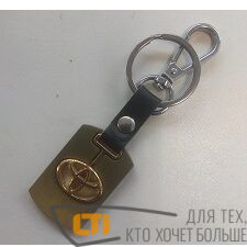 Брелок TOYOTA металл+ логотип.