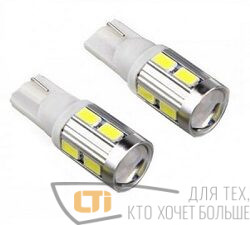 Светодиод Т10 SAL-10 COB WHITE