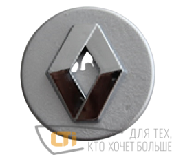 Заглушка диска RENAULT 60mm