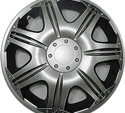 Колпак декоративный "ОПУС" Silver 15"