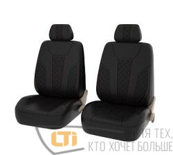 Чехлы LOTOS NEXT 2Front черные отстрочка красная