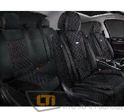 Накидки GALANT VELUR Черные комплект