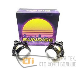 Bi-LED модуль 3″ SUNRISE 2×2 WS2/BLACK