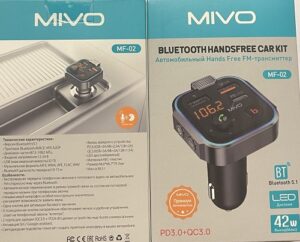 FM модулятор трансмиттер MIVO FM-02