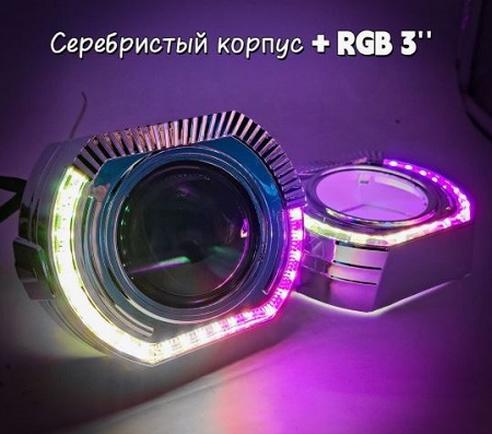 Маска для линзы 3.0 BMW SPORT RGB