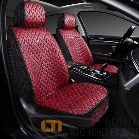 Накидки SKIN 2 Front Черно-Красные