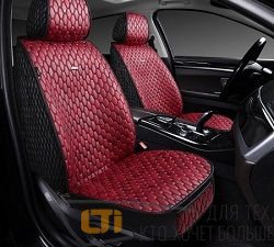 Накидки SKIN 2 Front Черно-Красные