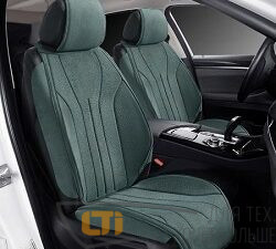Накидка A004PL237 Алькантара FRONT Зеленый